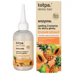 TOŁPA Dermo Hair Enzyme Peeling 3 ens&uuml;&uuml;mi peanahale Puhas peanahk 100 ml