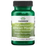 T&auml;isspektri Aafrika mango Irvingia Gabon 400 mg 60 kapslit &ndash; Swanson