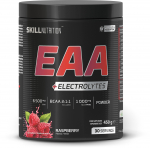 EAA + elektrol&uuml;&uuml;did, vaarikas &ndash; 450 g &ndash; Skill Nutrition