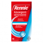 Rennie n&auml;rimiskumm kaltsiumkarbonaat 750 mg - suhkruvaba - 10 tk