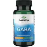 GABA - maksimaalne tugevus - l&otilde;dvestu - 750 mg - N60 - Swanson