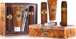 CUBA Gold Set meestele Eau de Toilette 100 ml + Eau de Toilette 35 ml + Du&scaron;igeel 200 ml + Aftershave 100 ml