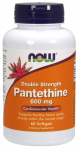 Pantethine, 600mg Double Strength - 60 softgels - NOW Foods