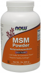 MSM Methylsulphonylmethane, Powder - 454g - NOW Foods