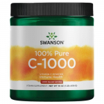 100% Pure C-1000 Vitamin C Powder - immuunsuse tugevdamiseks - 454 gr - Swanson
