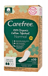 Carefree Cotton 100% orgaanilised h&uuml;gieenisidemed - normaalne 1 pakk - 30 vnt.