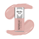 SEMILAC Skin Tone cover base h&uuml;briidlakkide jaoks pooll&auml;bipaistev Pale Beige 7 ml