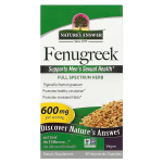 Fenugreek, 600mg - 90 vcaps - Nature's Answer