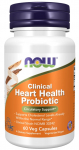 Clinical Heart Health Probiotic - 60 kapslit - NOW Foods