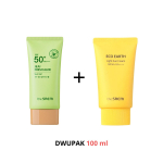 SAEM pakett SPF50+ - JEJU SUN GEL + ECO EARTH SUN
