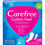 Carefree Cotton Flexiform Fresh Scent h&uuml;gieenipadjad - v&auml;rske l&otilde;hn 1 pakk - 56 tk.
