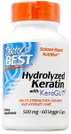 Hydrolyzed Keratin, 500mg - 60 vcaps - Doctor's Best