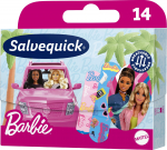 SALVEQUICK Sideplaastrid lastele - Barbie 1 op.-14 tk.