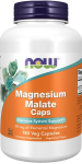 Magnesium Malate Caps - 180 vcaps - NOW Foods