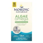 Algae Omega, 715 mg oomega-3-rasvhappeid &ndash; 120 pehmet kapslit &ndash; Nordic Naturals