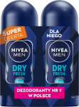 NIVEA Men Antiperspirant palliks Dry Fresh DUO 2x50 ml