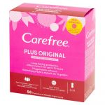 Carefree Plus Original Fresh Scent h&uuml;gieenisidemed - v&auml;rske l&otilde;hnaga 1op.-56tk