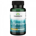 L-Tyrosine - 500 gr - N60 - L-t&uuml;rosiin koos AjiPure'iga - Swanson