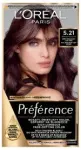 LOREAL Preference Juuksev&auml;rv 5.21 K&uuml;lm opalestseeruv helepruun