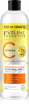 EVELINE C-vitamiiniga kirgastav mikeldervesi 3-in-1 500 ml