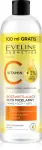 EVELINE C-vitamiiniga kirgastav mikeldervesi 3-in-1 500 ml