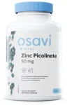 Zinc Picolinate, 50mg - 180 vegan caps - Osavi