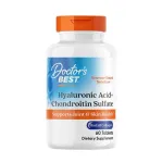 H&uuml;aluroonhape + kondroitiinsulfaat koos BioCell-kollageeniga &ndash; 60 tabletti &ndash; Doctor's Best