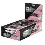 60% valgu batoon, maasika-jogurt - 24 x 45 g - Rohkem