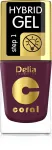 Delia Cosmetics Coral Hybrid Geel-k&uuml;&uuml;nelakk nr 72 11 ml