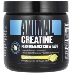 Animal Creatine Chews, sidruni-j&auml;&auml;tisemaitseline &ndash; 120 n&auml;rimistabletti &ndash; Animal