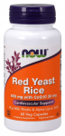 Red Yeast Rice with CoQ10, 600mg - 60 vcaps - NOW Foods