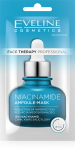 EVELINE Face Therapy Professional Ampoule mask, mis v&auml;hendab ebatasasusi Niatsiinamiidiga 8 ml