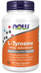 L-Tyrosine, Extra Strength 750mg - 90 vcaps - NOW Foods