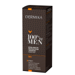Dermika 100% meestele kreem 50+ kortsude ja vaodude vastu p&auml;evaks ja &ouml;&ouml;ks 50ml