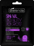BIELENDA SNAIL BS Black sheet mask niisutab ja taastab.