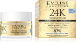 EVELINE 24K Gold&Caviar; Tugev kortsukreem 55+ 50 ml