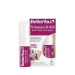 D- ja K2-vitamiini igap&auml;evane suupihusti lastele, maitsega mullikomm ja mustikas &ndash; 15 ml &ndash; BetterYou