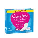 CAREFREE Cotton Feel l&otilde;hnastamata h&uuml;gieenisidemed - tavalised 1op.-76tk