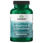 L-arginiin ja L-ornitiin - aminohapped - N100 - Swanson