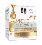 AA Power of 7 Oils 55+ Anti-Wrinkle Cream Intensiivselt niisutav kreem 50 ml