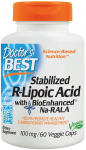 Stabilized R-Lipoic Acid with Na-RALA, 100mg - 60 vcaps - Doctor's Best