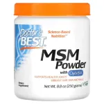 MSM with OptiMSM Vegan, Powder - 250g - Doctor's Best