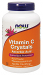 Vitamin C Crystals - 454g - NOW Foods