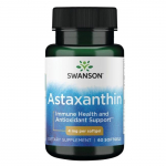 Astaxanthin - 4 mg - N60 - Astaksantiin - Swanson