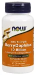 BerryDophilus, 10 Billion (Extra Strength) - 50 chewables - NOW Foods