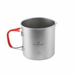 Robens Forge Solo Pot Ultralight 650 ml Silver Titaanist matkapott