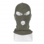 MFH Olive Puuvillane balaklava 3 auguga