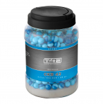 T4E Sport CKB Chalk Balls Blue kal. .43 M&auml;rgistatud pallid v&auml;rvipulbriga, 500 tk.