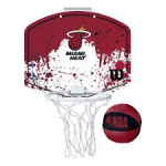 WILSON NBA MINI-HOOP MIAMI HEAT Laste korvpalliv&otilde;rk