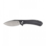 Trollsky Knives Mandu EVO MTE008 Liner Lock Satin 14C28N, Black Micarta Kokkupandav nuga